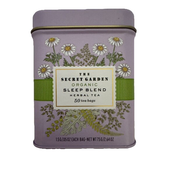 Green Te Tin 50 Bags Peppermint, Fennel, Chamomile, Tulsi,  Lost  Weight - Picture 2 of 10